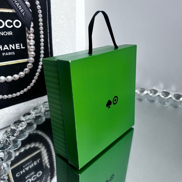 Kate Spade New York × Target Floral Linear Earrings Red New With Box - Picture 6 of 9